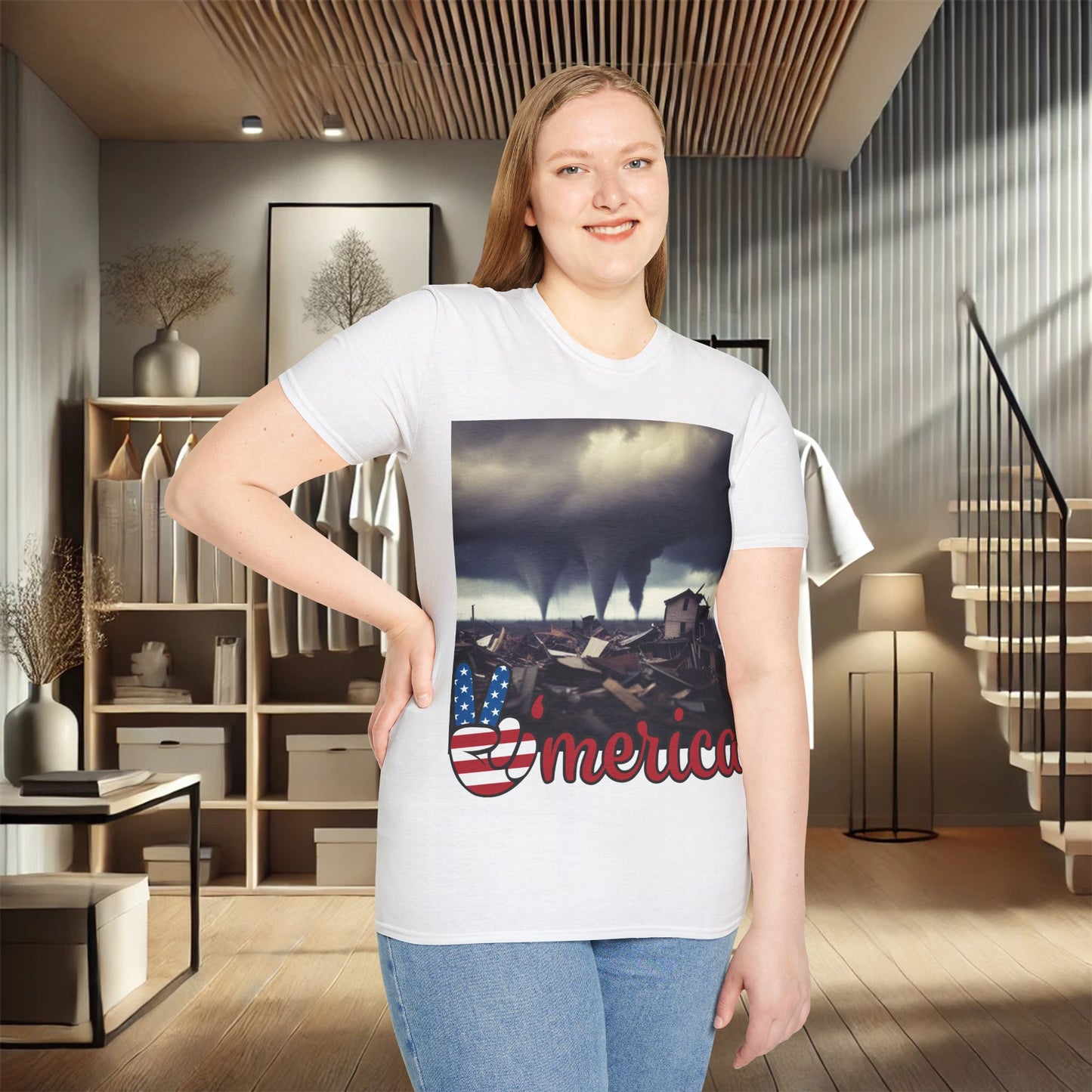 Resilient America Unisex Soft-Style T-Shirt