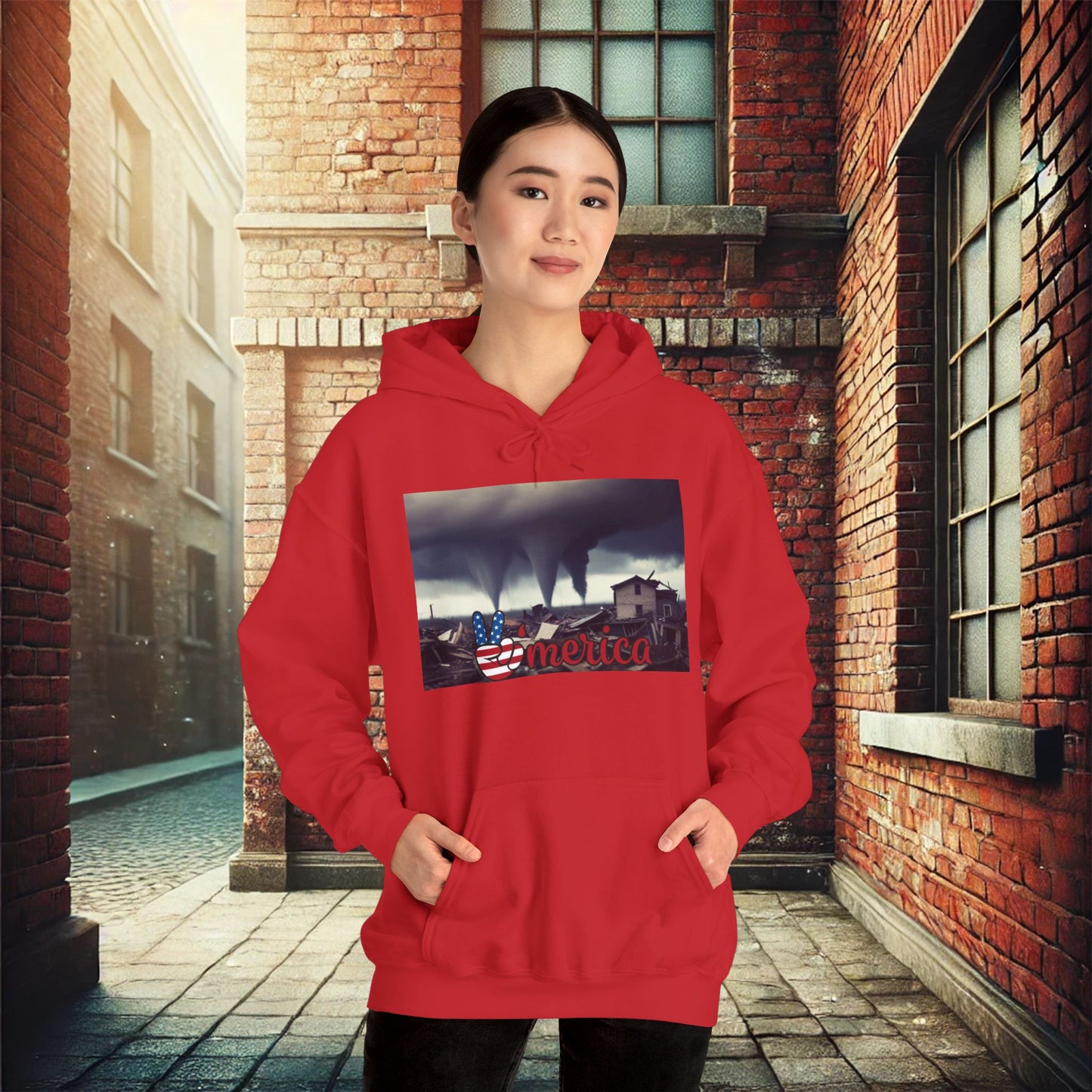 Resilient America Unisex Heavy Blend Hoodie – Perfect for Cold Days