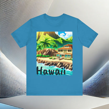 Tropical Paradise Unisex Jersey Short Sleeve T-Shirt