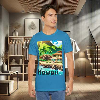 Tropical Paradise Unisex Jersey Short Sleeve T-Shirt