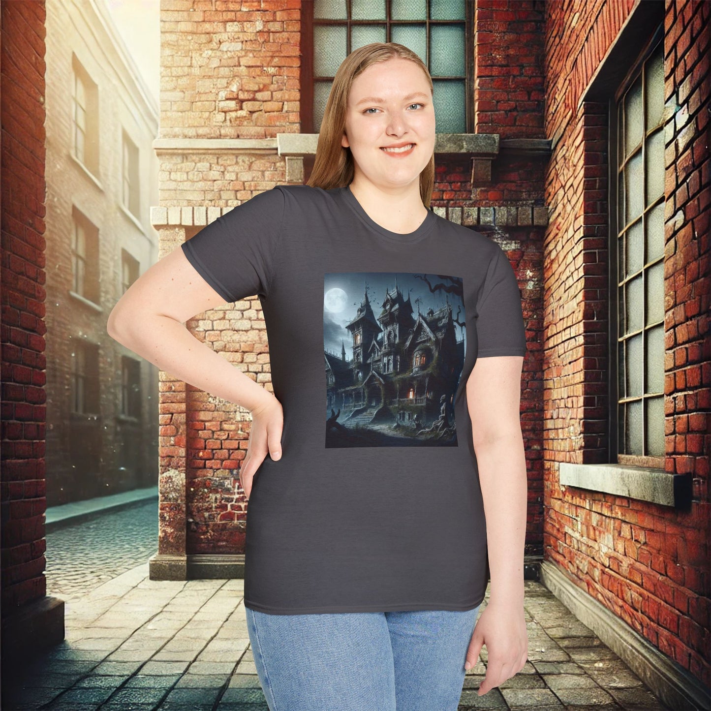 Haunted Mansion Unisex T-Shirt – Gothic Nightfall