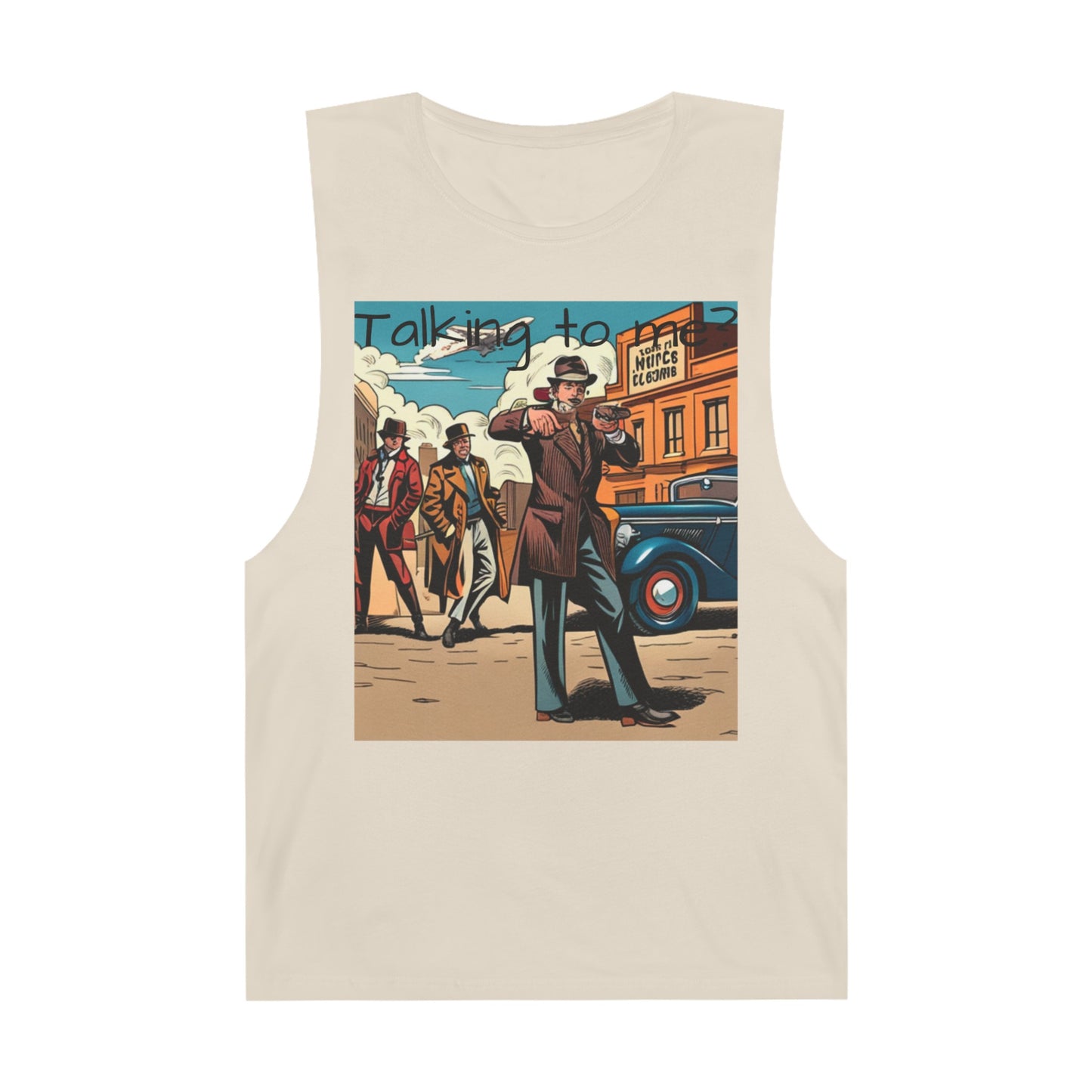 Talking to me? 1920s Unisex Barnard Tank