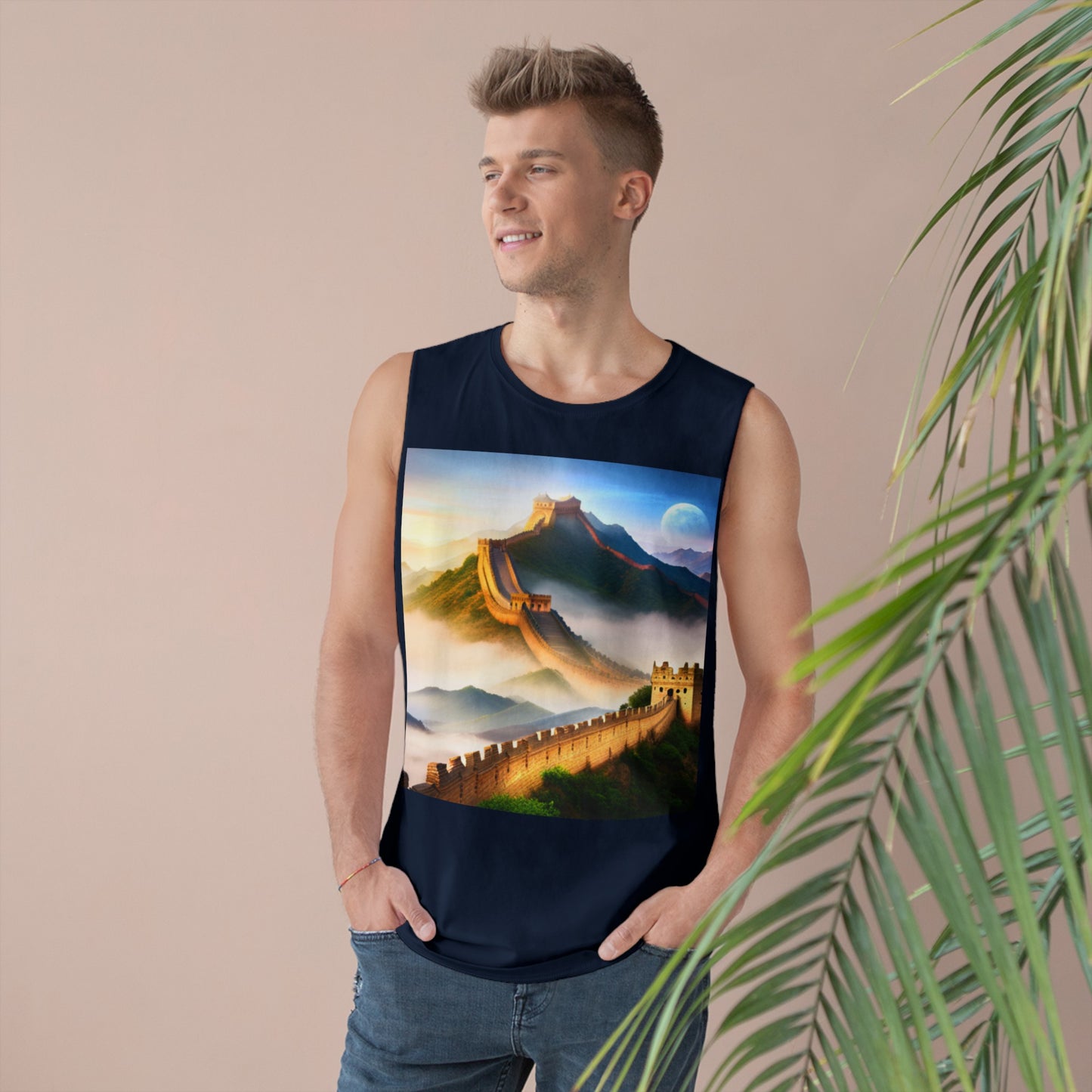 Great Wall of China Unisex Barnard Tank