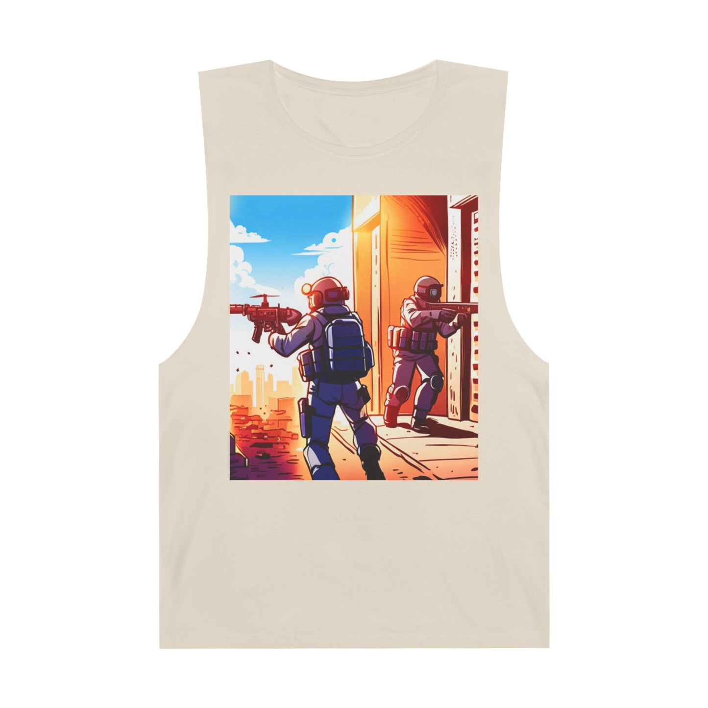 Anime Swat Team Unisex Barnard Tank