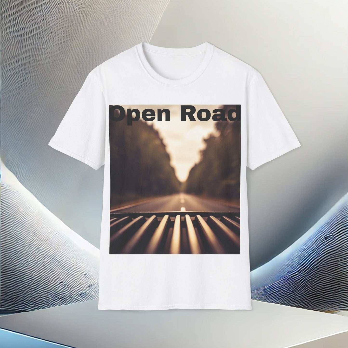 Open Road Adventure Unisex Soft-Style T-Shirt