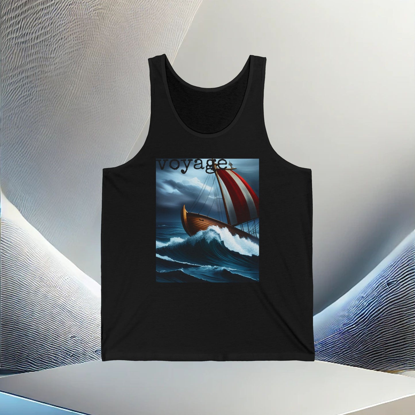 Voyage Adventure Unisex Jersey Tank Top – Vibes All Year Long