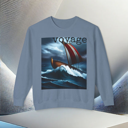 Voyage Adventure Crewneck Sweatshirt – Ultimate Softness & Sustainable Style