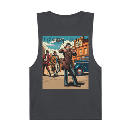 Talking to me? 1920s Unisex Barnard Tank