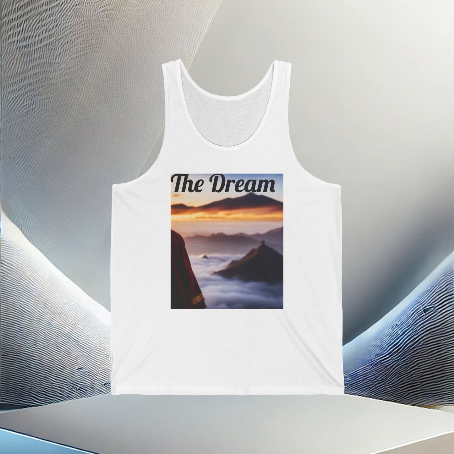 The Dreamscape Unisex Jersey Tank Top – Vibes All Year Long