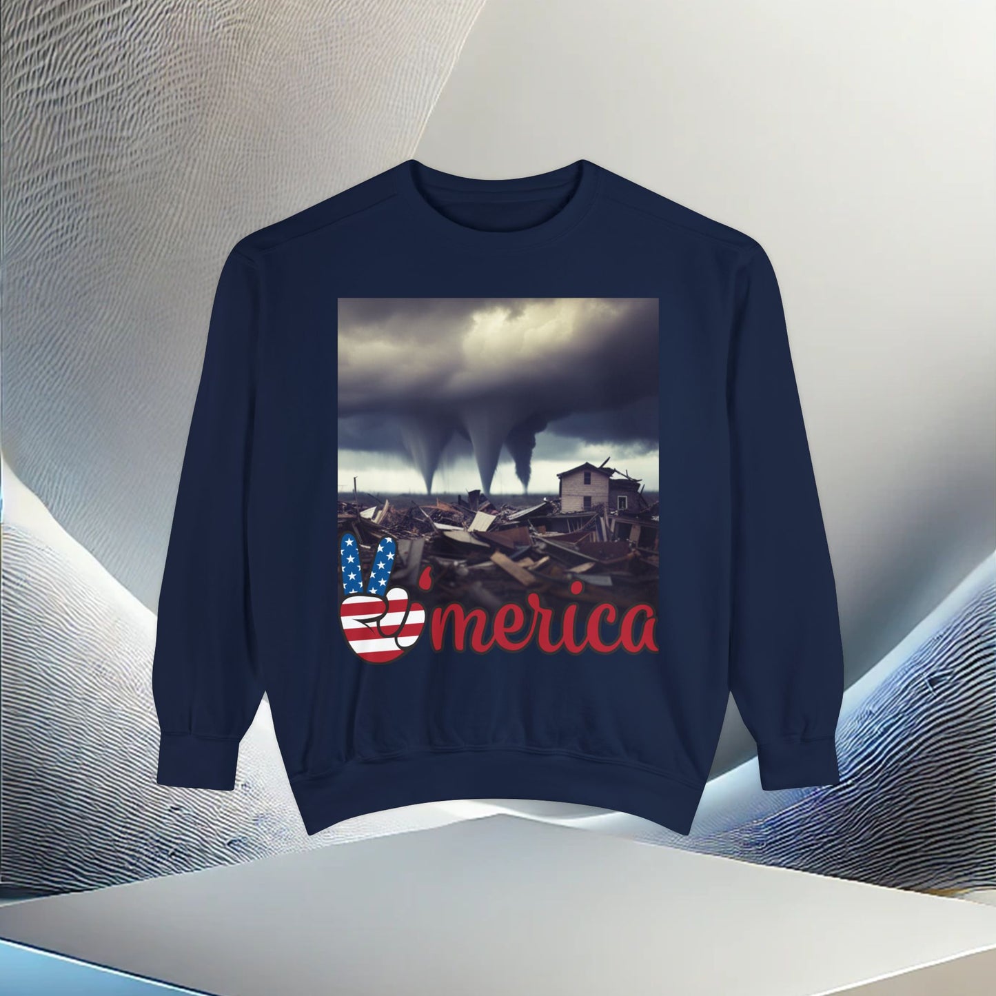 Resilient America Unisex Garment-Dyed Sweatshirt – Premium Comfort & Style