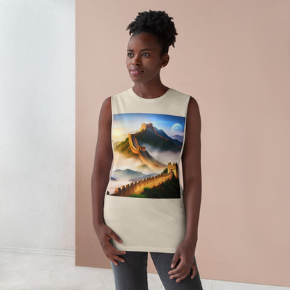 Great Wall of China Unisex Barnard Tank