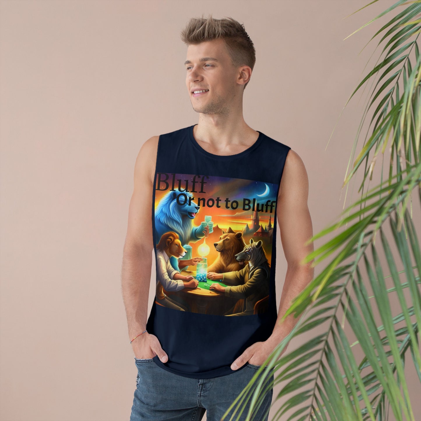 Bluff or not to Bluff Unisex Barnard Tank