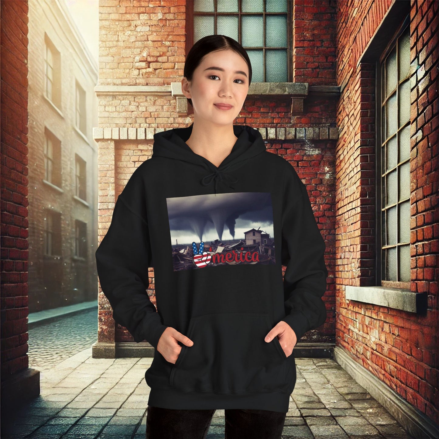 Resilient America Unisex Heavy Blend Hoodie – Perfect for Cold Days