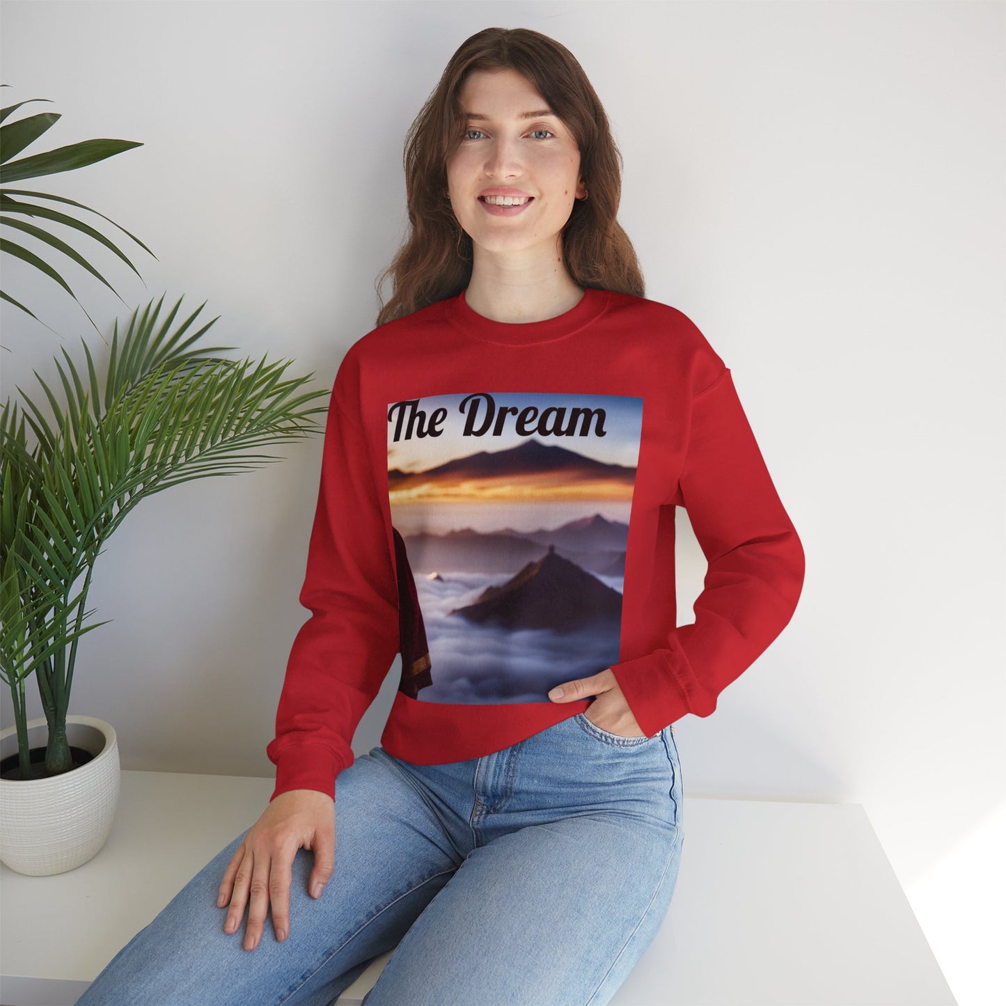 The Dreamscape Unisex Heavy Blend Crewneck Sweatshirt – Cozy Comfort for Colder Months