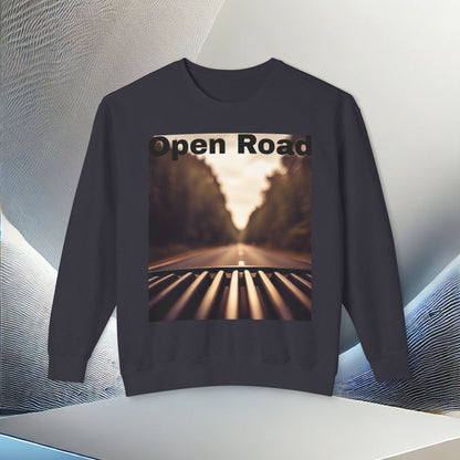 Open Road Adventure Crewneck Sweatshirt – Ultimate Softness & Sustainable Style