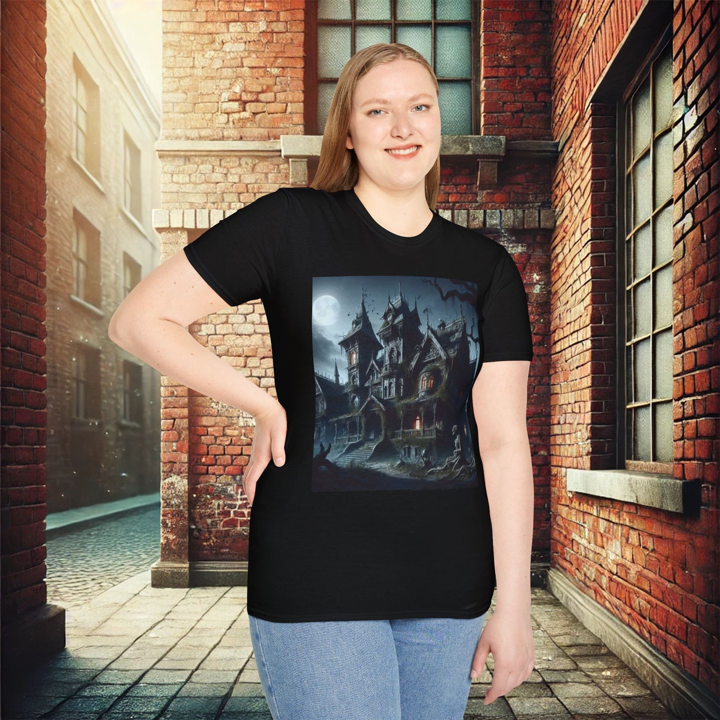 Haunted Mansion Unisex T-Shirt – Gothic Nightfall