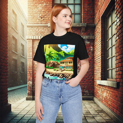 Tropical Paradise Unisex Jersey Short Sleeve T-Shirt