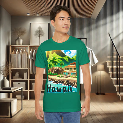 Tropical Paradise Unisex Jersey Short Sleeve T-Shirt