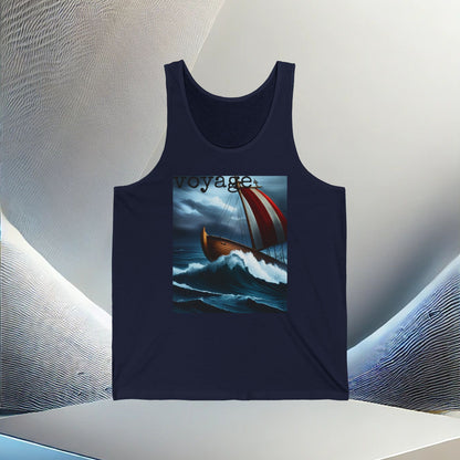 Voyage Adventure Unisex Jersey Tank Top – Vibes All Year Long