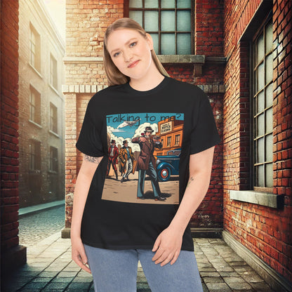 "Vintage Gangster Vibes" Unisex Heavy Cotton T-Shirt