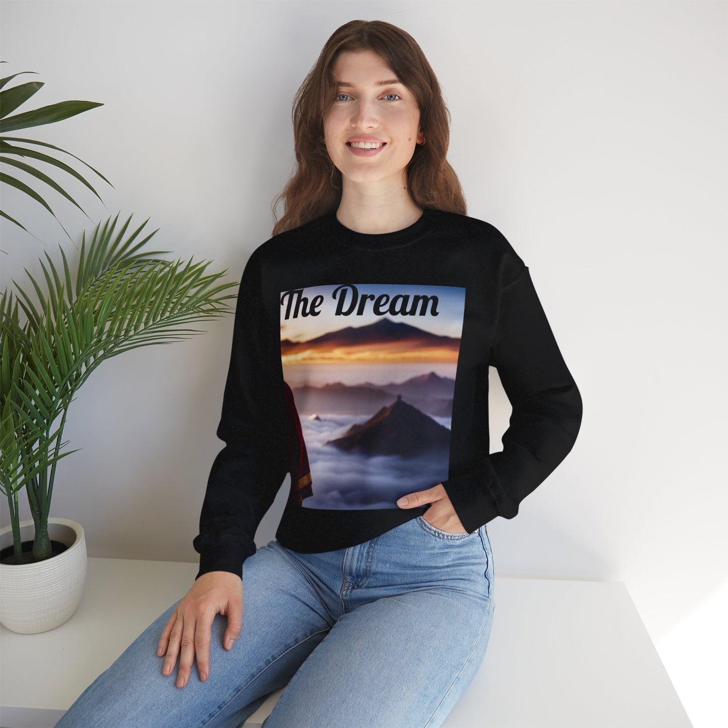 The Dreamscape Unisex Heavy Blend Crewneck Sweatshirt – Cozy Comfort for Colder Months