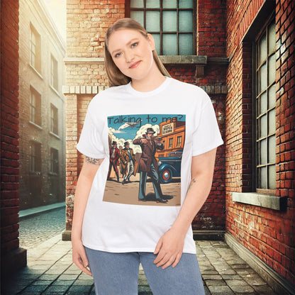 "Vintage Gangster Vibes" Unisex Heavy Cotton T-Shirt