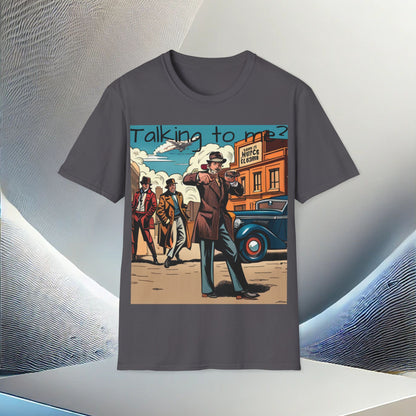 "Vintage Gangster Vibes" Unisex Soft-Style T-Shirt