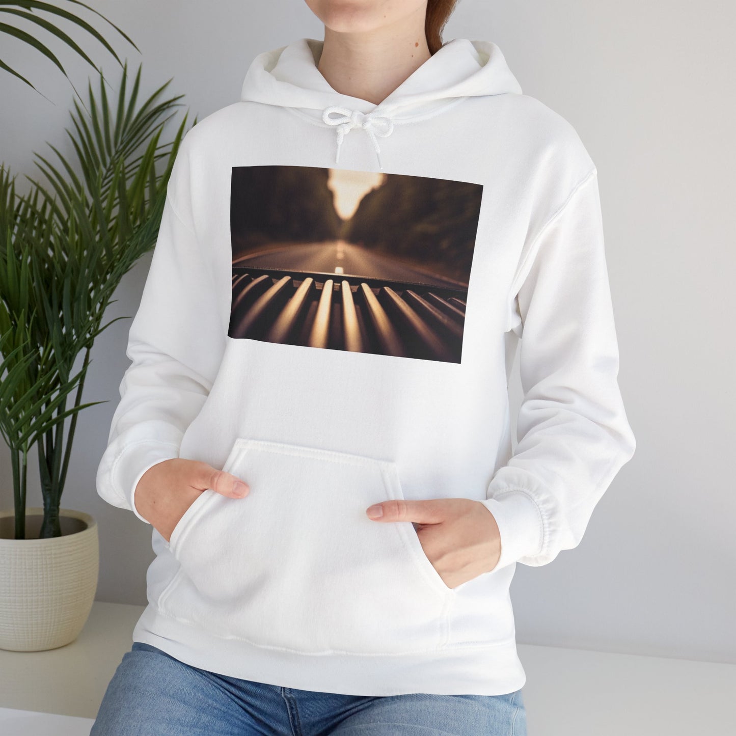 Open Road Adventure Unisex Heavy Blend Hoodie – Perfect for Cold Days