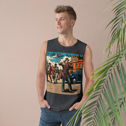 Talking to me? 1920s Unisex Barnard Tank