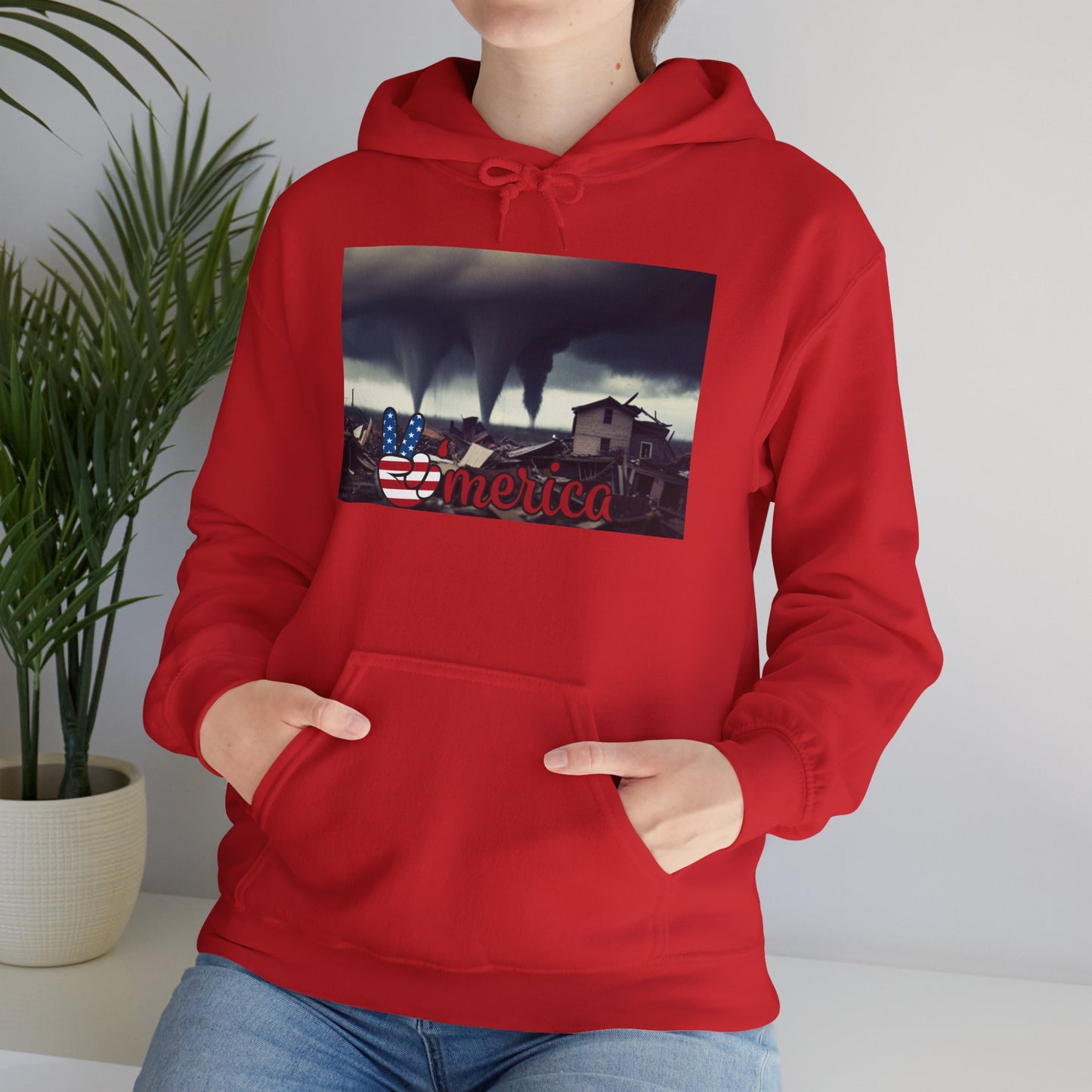 Resilient America Unisex Heavy Blend Hoodie – Perfect for Cold Days