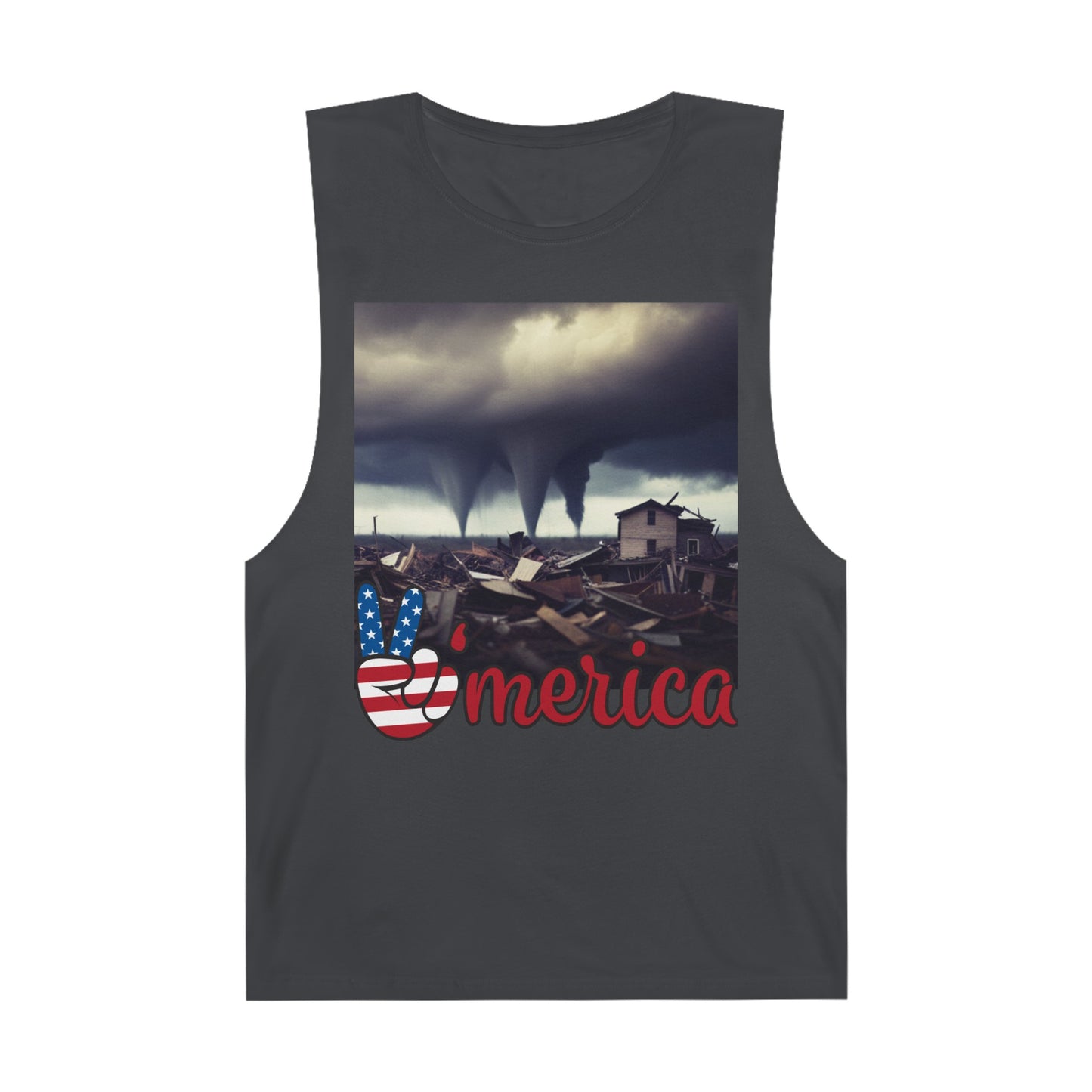 Tornado America Unisex Barnard Tank