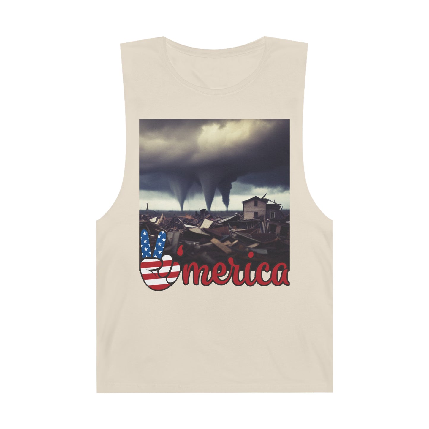 Tornado America Unisex Barnard Tank