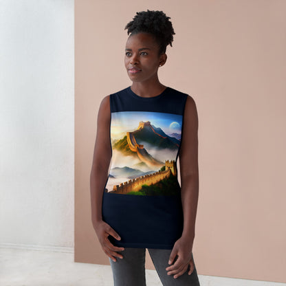 Great Wall of China Unisex Barnard Tank