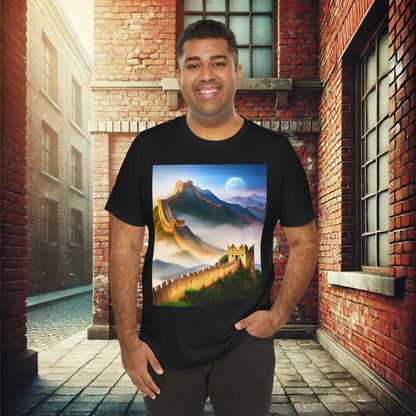 "Majestic Walls of History" Unisex Jersey Short Sleeve T-Shirt