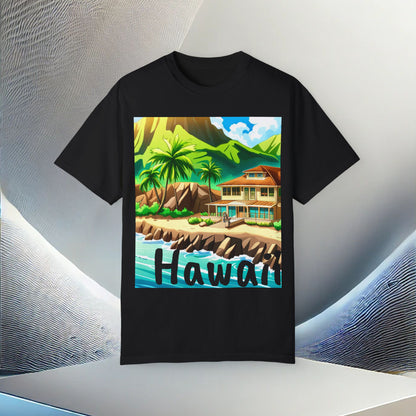 Tropical Paradise Garment Dyed T-Shirt