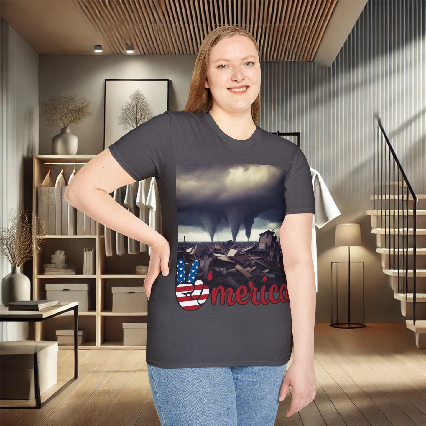 Resilient America Unisex Soft-Style T-Shirt