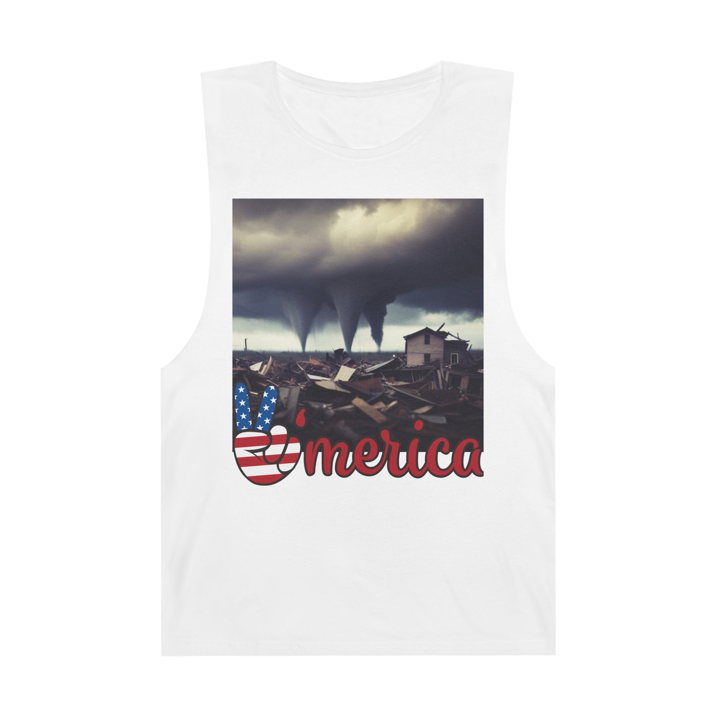 Tornado America Unisex Barnard Tank