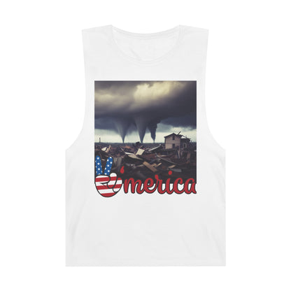 Tornado America Unisex Barnard Tank