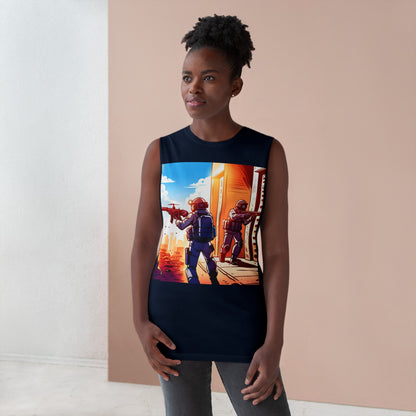 Anime Swat Team Unisex Barnard Tank