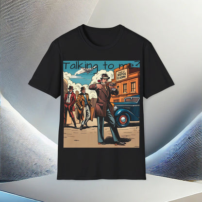 "Vintage Gangster Vibes" Unisex Soft-Style T-Shirt