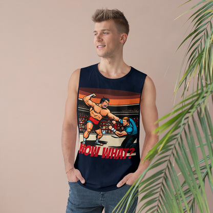 Wrestling NOW WHAT? Unisex Barnard Tank