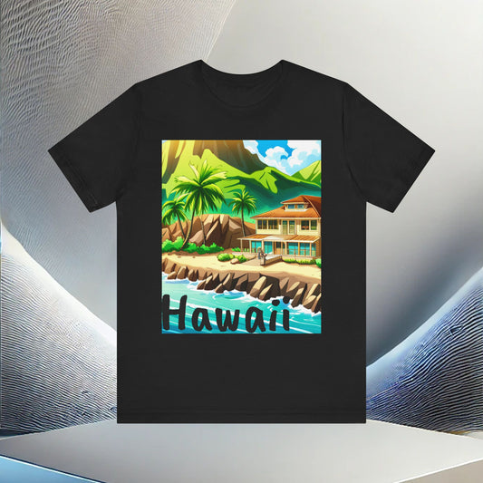 Tropical Paradise Unisex Jersey Short Sleeve T-Shirt