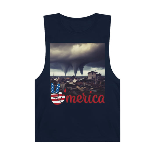 Tornado America Unisex Barnard Tank