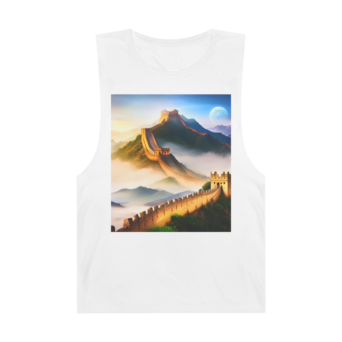 Great Wall of China Unisex Barnard Tank