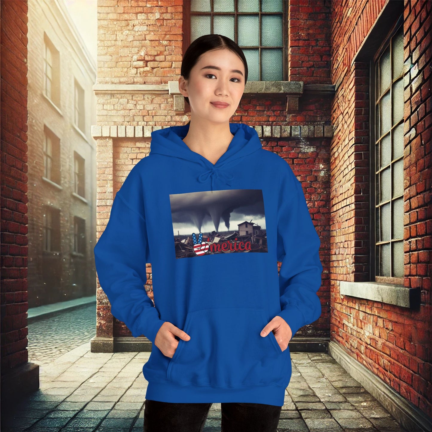 Resilient America Unisex Heavy Blend Hoodie – Perfect for Cold Days