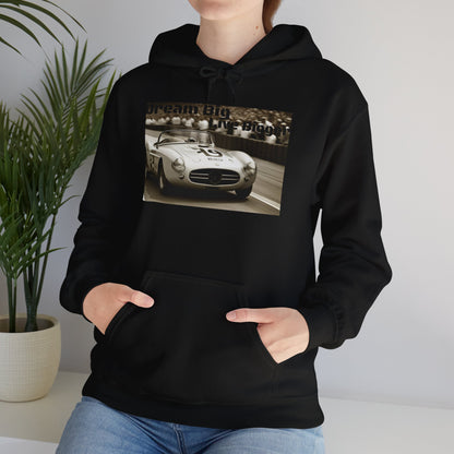 "Dream Big, Live Bigger" Vintage Racing Unisex Heavy Blend Hoodie – Perfect for Cold Days