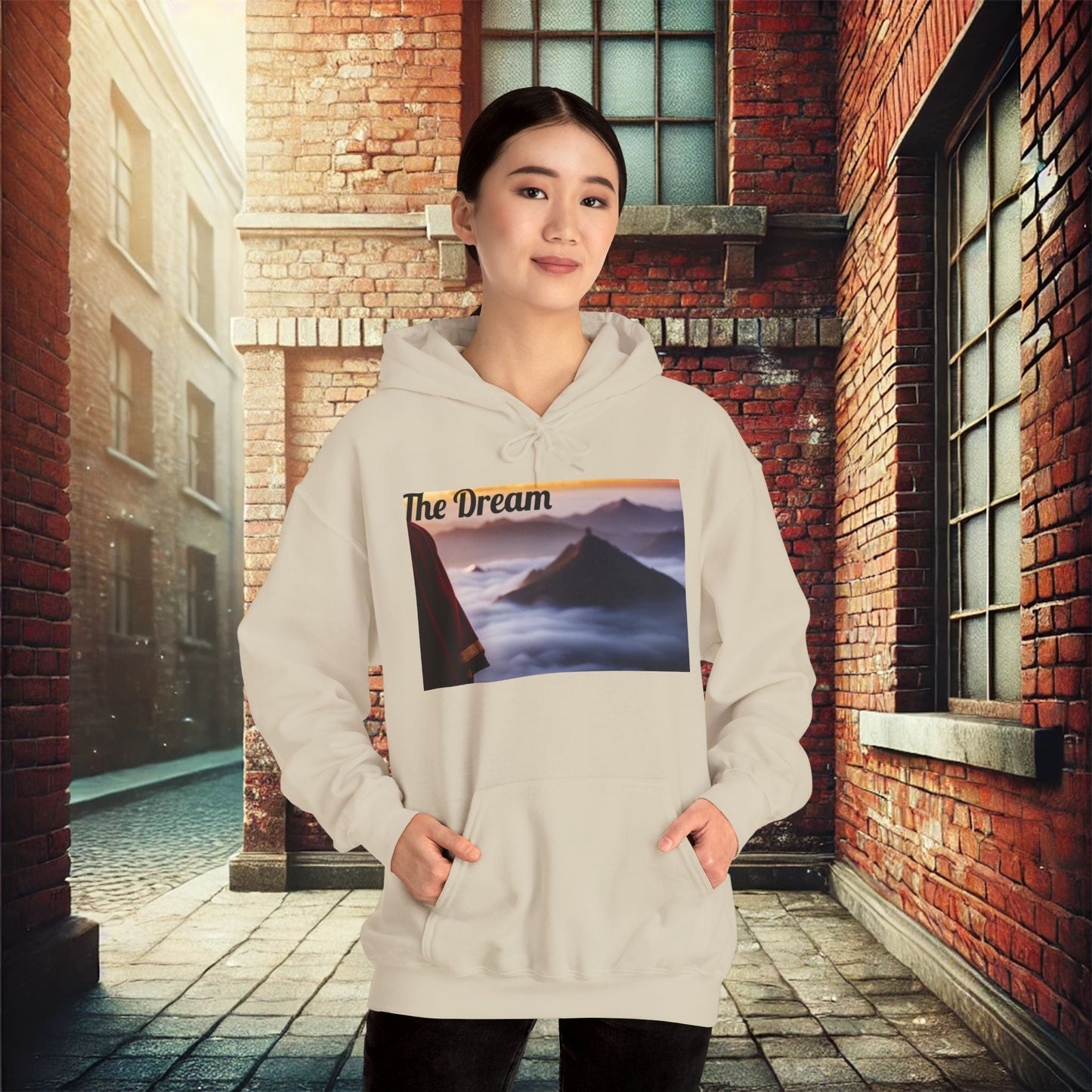 The Dreamscape Unisex Heavy Blend Hoodie – Perfect for Cold Days