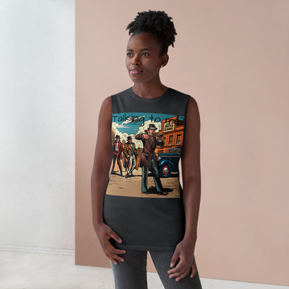 Talking to me? 1920s Unisex Barnard Tank