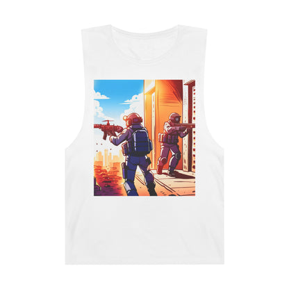 Anime Swat Team Unisex Barnard Tank