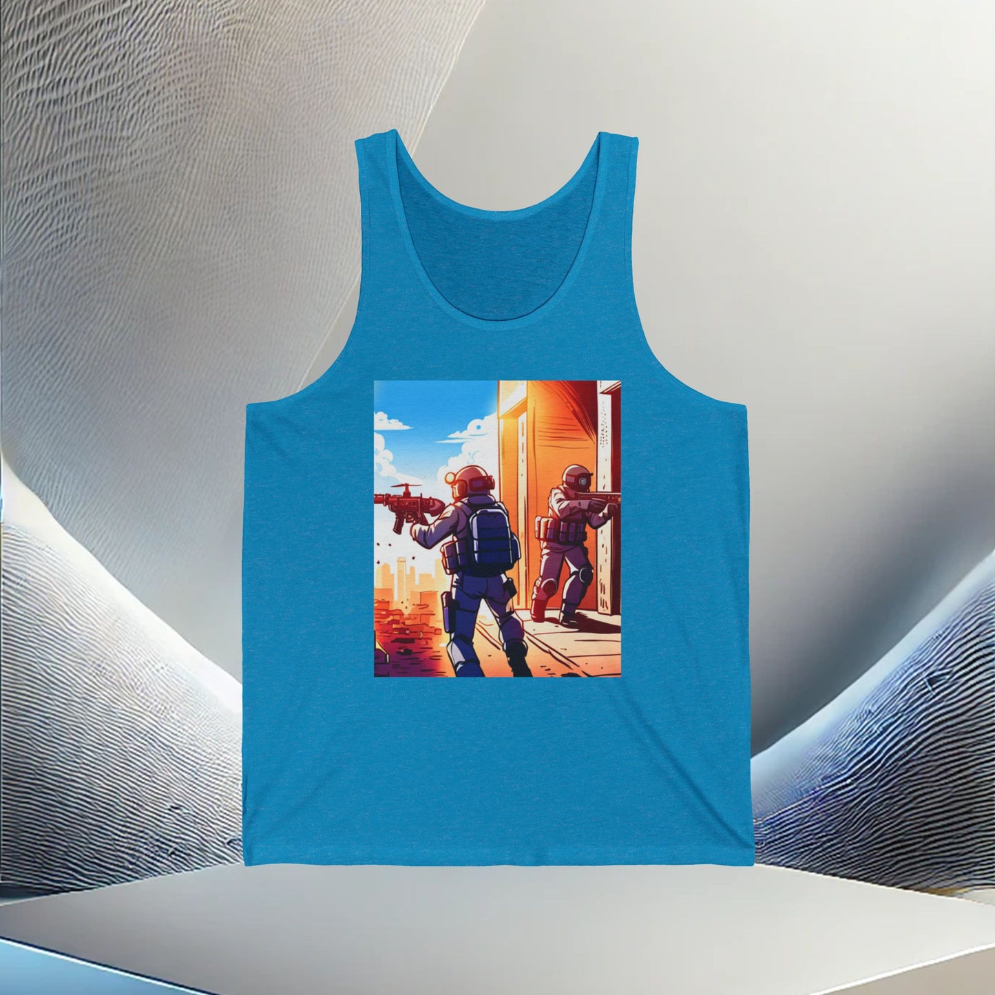 Tactical Ops Unisex Jersey Tank Top – Vibes All Year Long